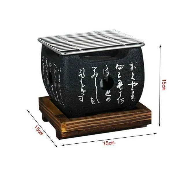 Portable Korean BBQ Grill - Outdoor Barbecue Stove