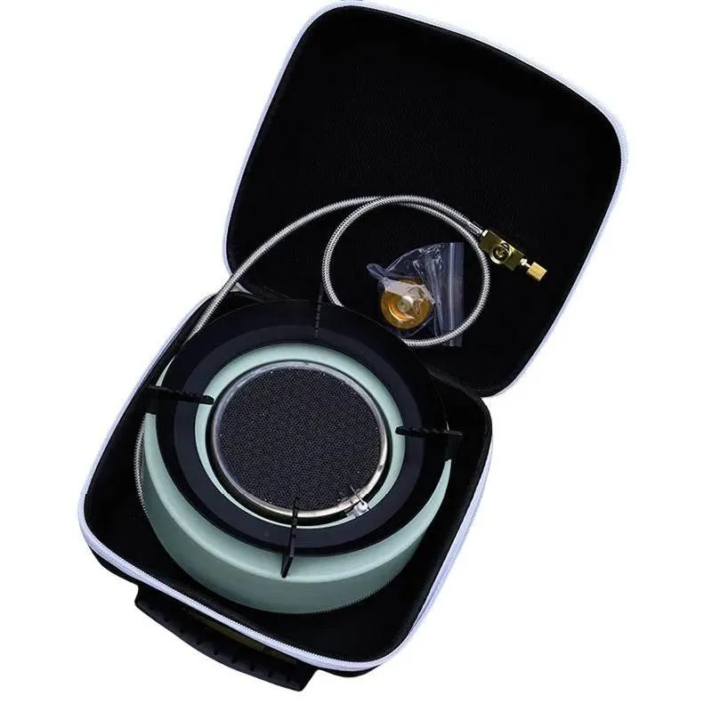 Portable Outdoor Stove - Round Heat Cooker for Camping