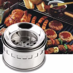 Portable Stainless Steel Camping Stove Outdoor Wood Stove