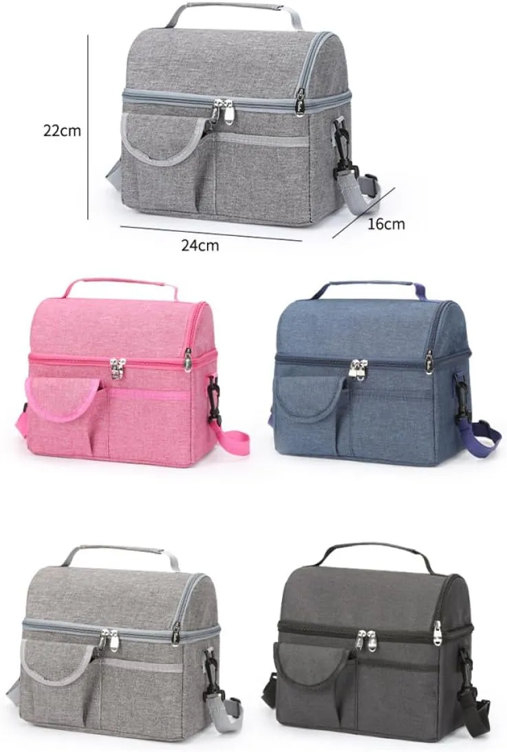 PRETYZOOM 1pc Baby Bag Insulated Food Bag Insulated Bag for Breastmilk Diaper Bag Bottle Cooler Bag Fresh Keeping