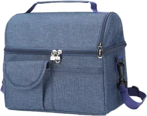 PRETYZOOM 1pc Baby Bag Insulated Food Bag Insulated Bag for Breastmilk Diaper Bag Bottle Cooler Bag Fresh Keeping