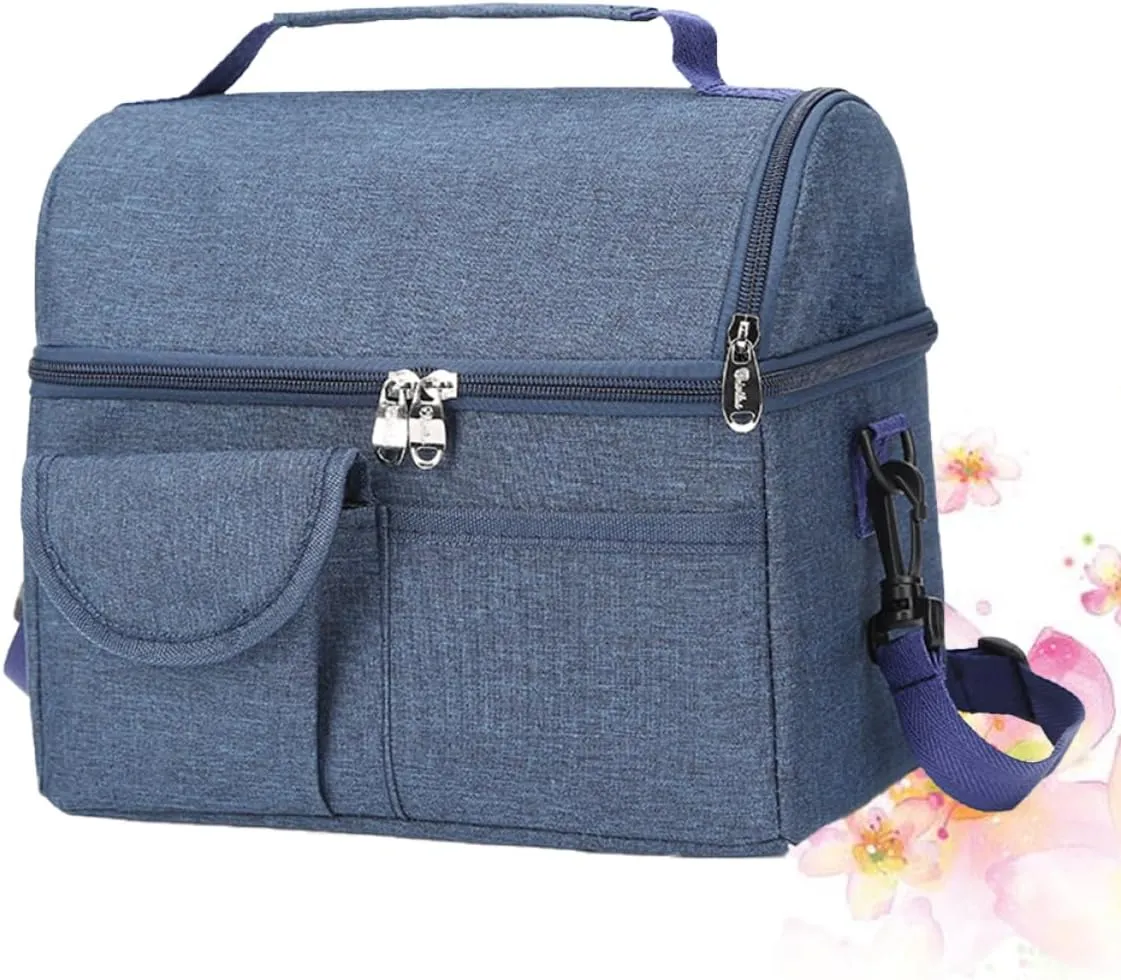 PRETYZOOM 1pc Baby Bag Insulated Food Bag Insulated Bag for Breastmilk Diaper Bag Bottle Cooler Bag Fresh Keeping