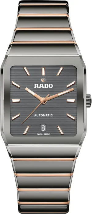 Rado - Anatom Automatic - Men - Swiss Watch - Metallised Sapphire Crystal - Plasma High-Tech Ceramic Bracelet and High-Tech Ceramic Links – 72 hours of Power Reserve - Sapphire Crystal Caseback, 21-Jewels R766 Calibre - Automatic – 32.5 mm