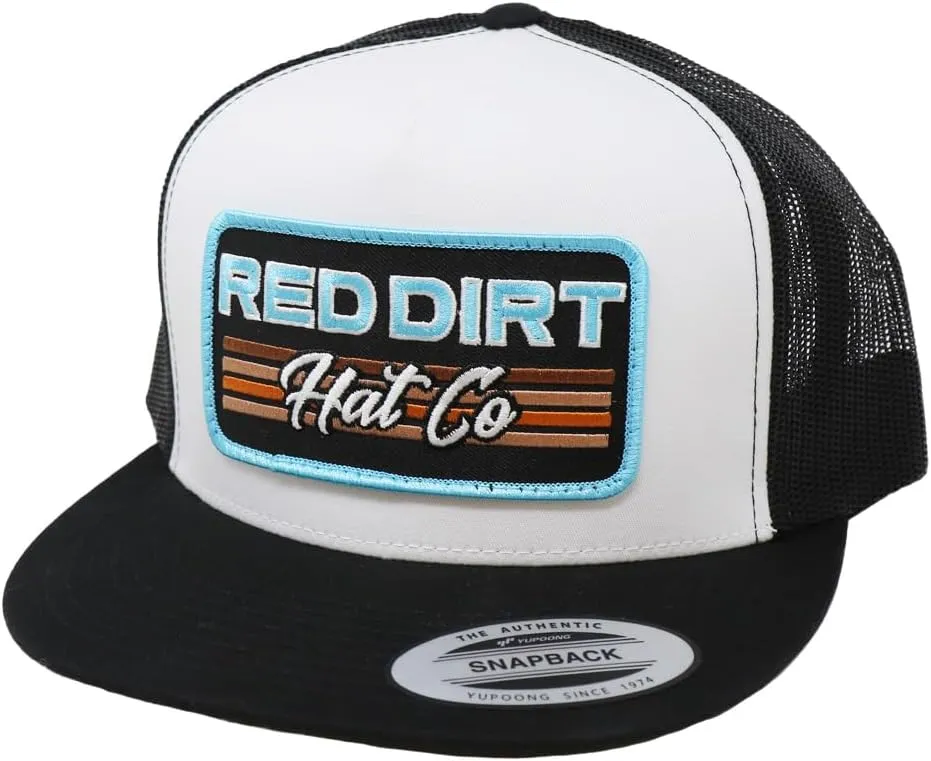 Red Dirt Hat Company Between The Line Adjustable Snapback Hat