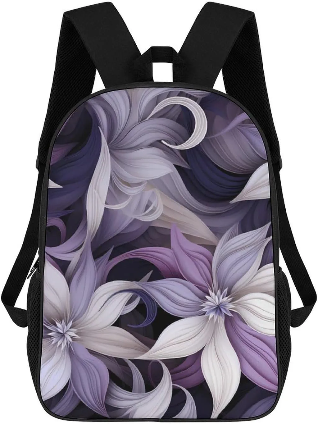 Redbud Purple Flower Plant Travel Laptop Backpack for Men Women Fashion 17 Inch Shoulder Bag Bookbag Daypack
