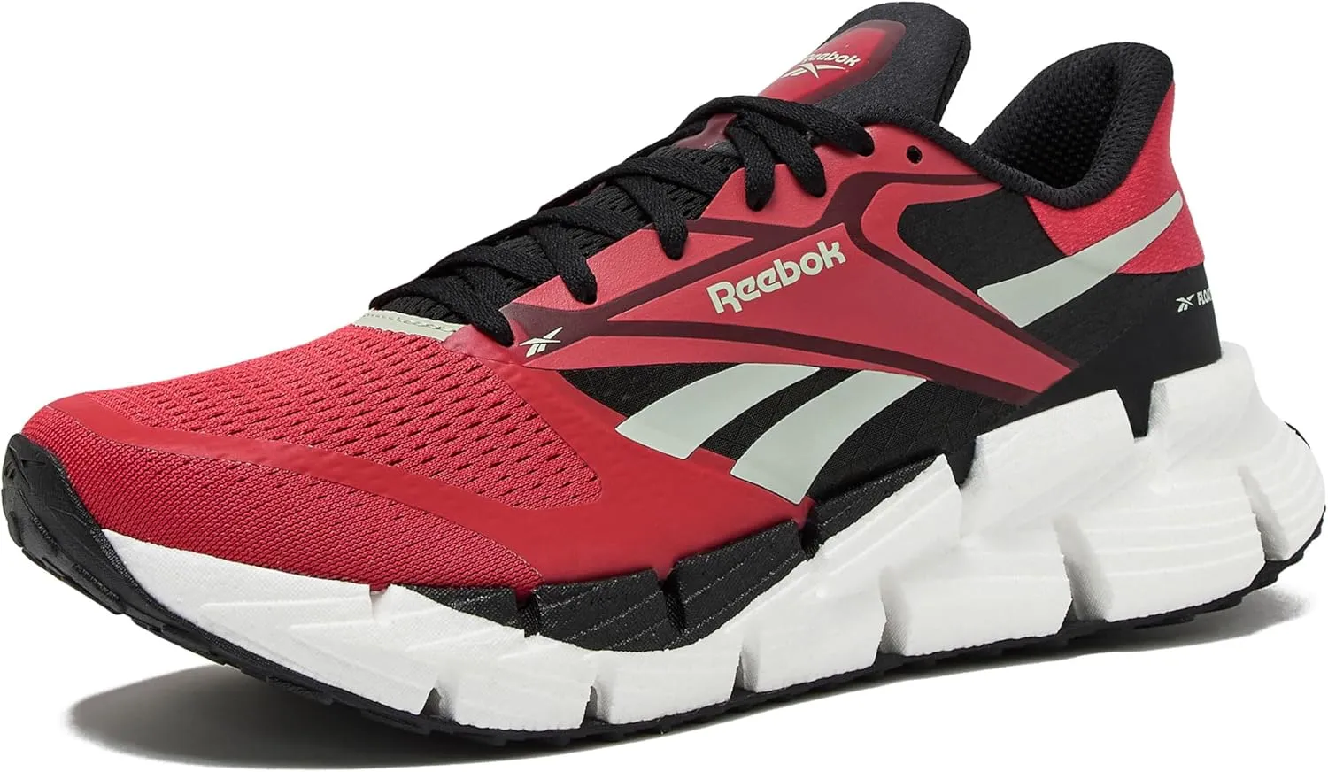 Reebok Floatzig Running Shoes for Men, Red/Grey/White, 10