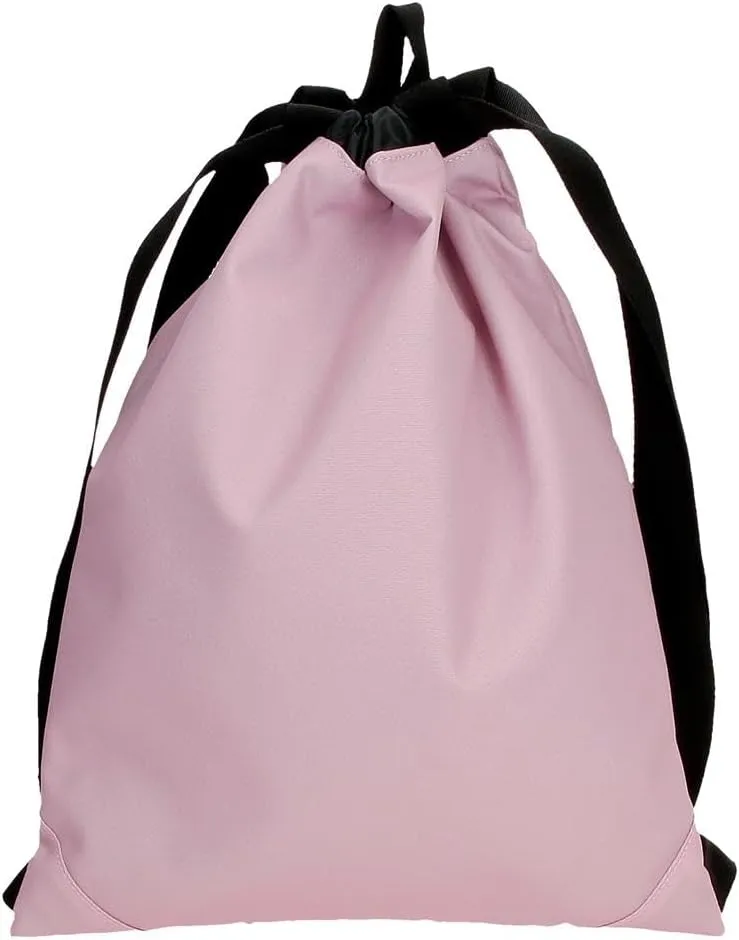 Reebok Girls' Backpack with Zip, Pink, 35x46x0.5 cms