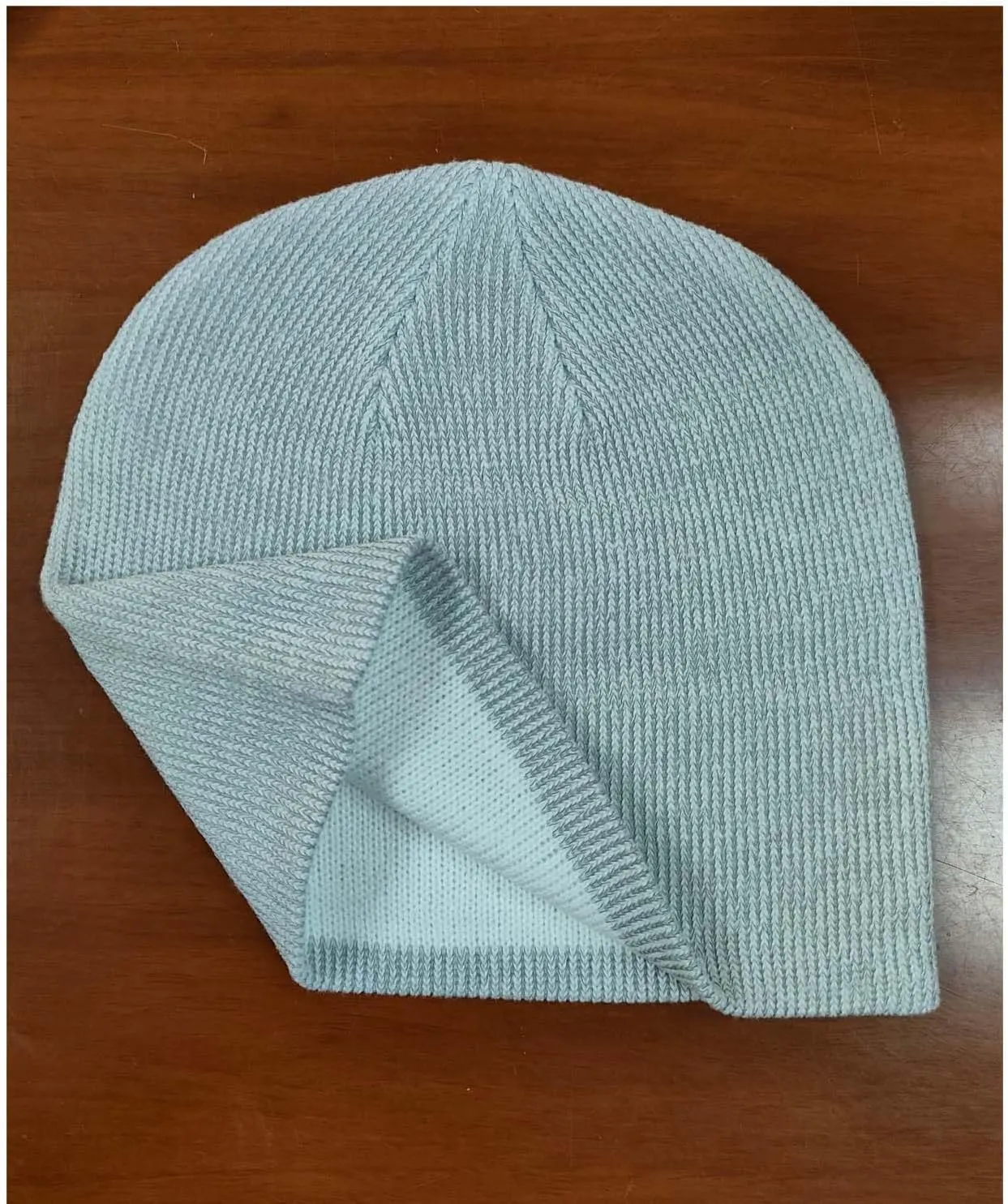 Reflective Beanie Hat High Visibility Warm Winter Loop Knit Cap Gifts for Women Men