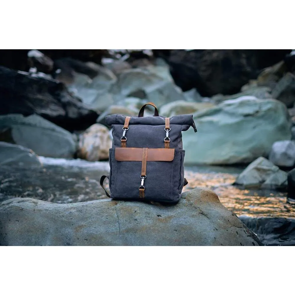 Retro Canvas Rucksack | Arlo