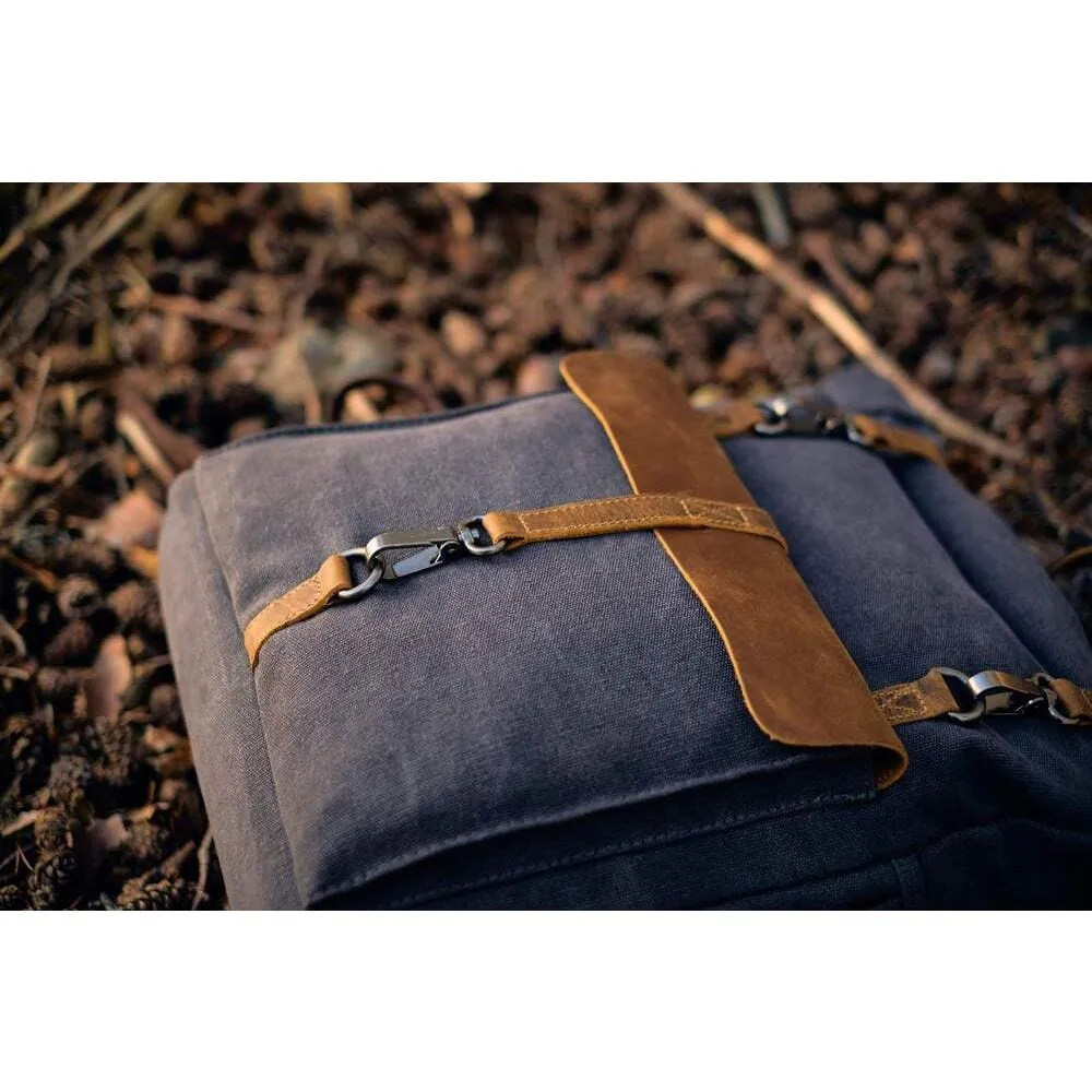 Retro Canvas Rucksack | Arlo