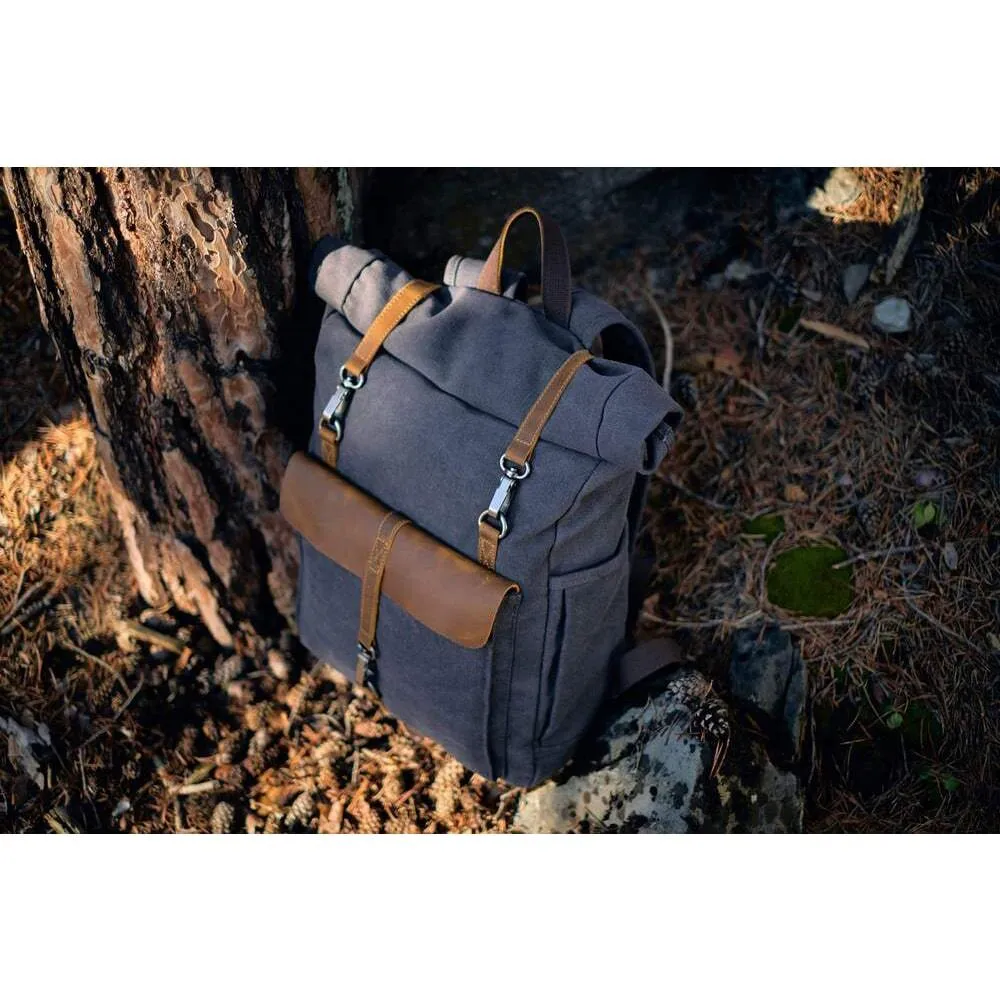 Retro Canvas Rucksack | Arlo