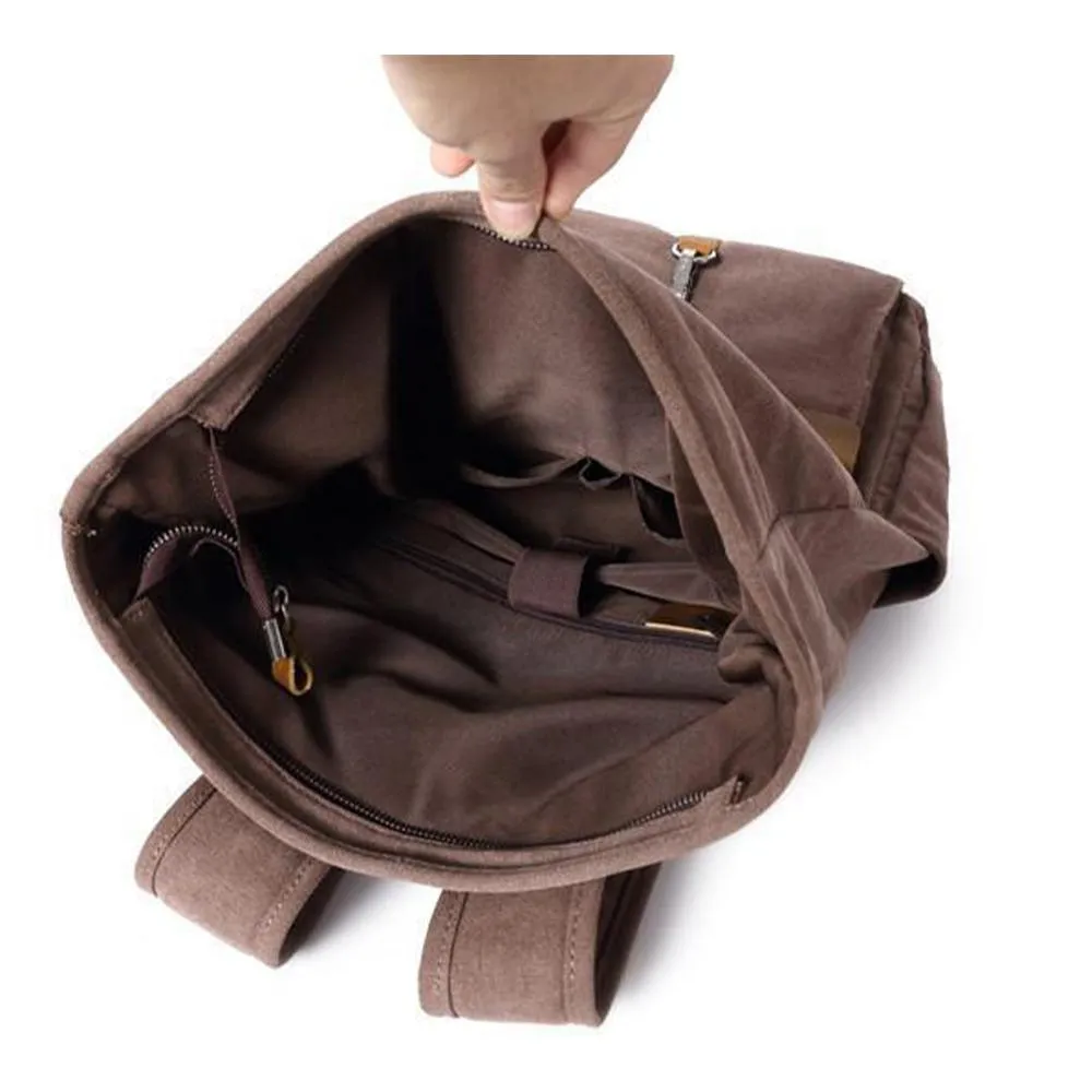 Retro Canvas Rucksack | Arlo