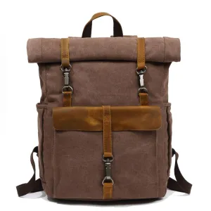Retro Canvas Rucksack | Arlo