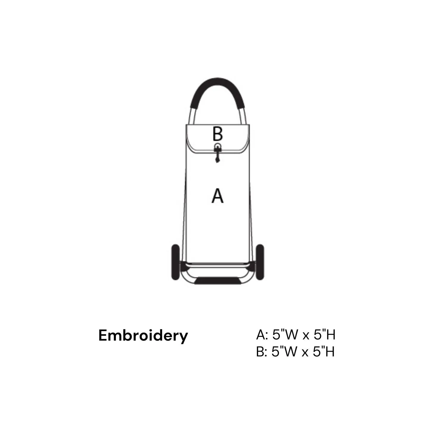 Rollie Trolley Rolling Cooler Bag