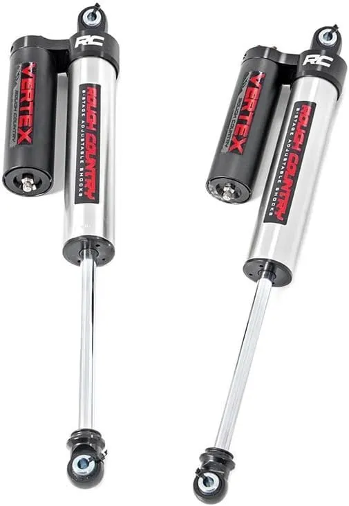 Rough Country 0-3.5" Rear Vertex Adjustable Shocks for 15-25 F-150 4WD - 699012