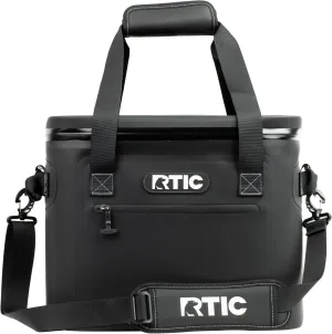 RTIC Ultra-Tough Soft Cooler 30 Can, Insulated Bag Portable Ice Chest Box for Lunch, Beach, Drink, Beverage, Travel, Camping, Picnic, Car, Trips, Floating Cooler Leak-Proof with Zipper