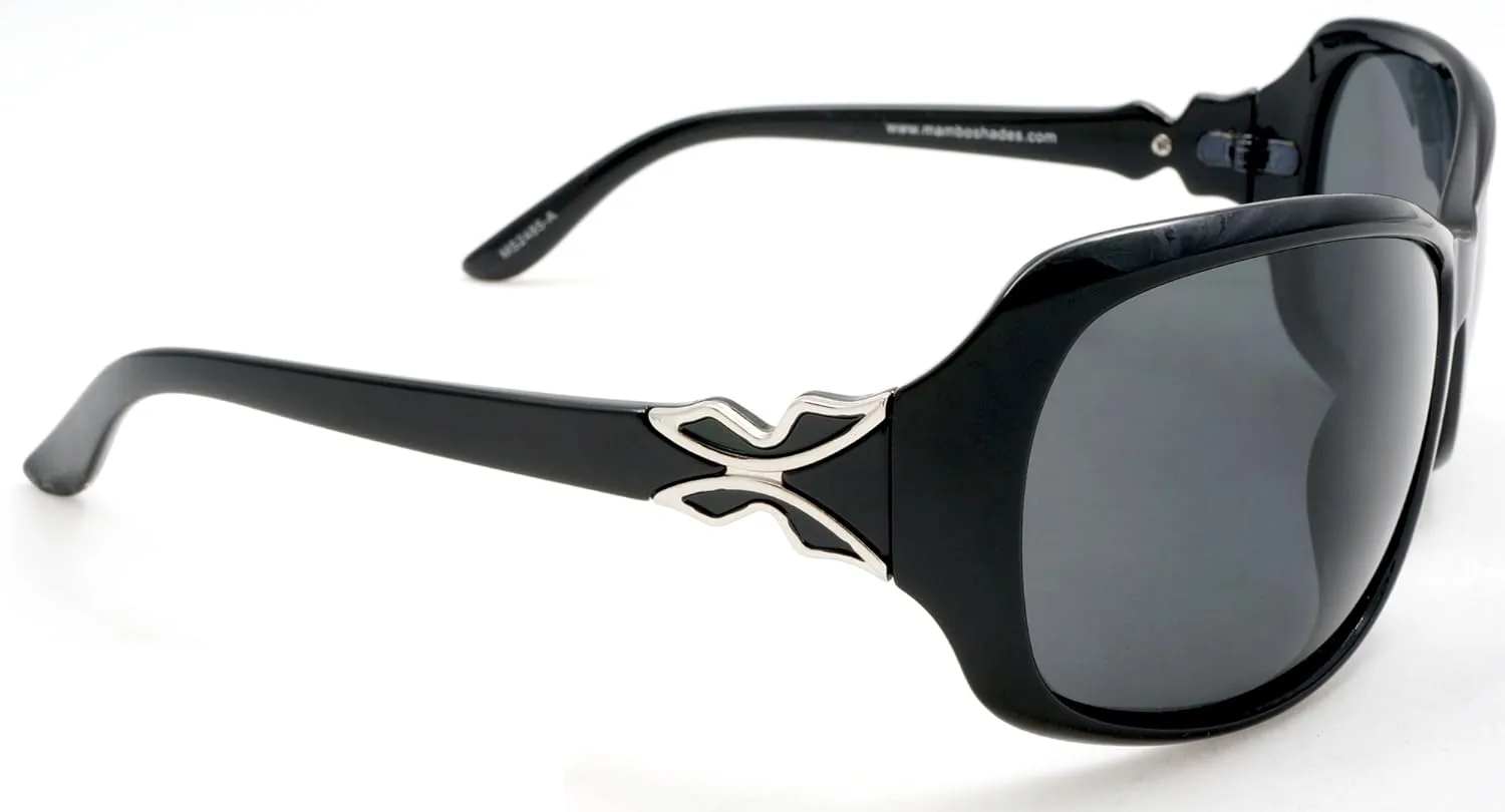SAMBA SHADES Women's Classic Polarized Fashion Sunglasses - Elizabeth Taylor Untamed Lady