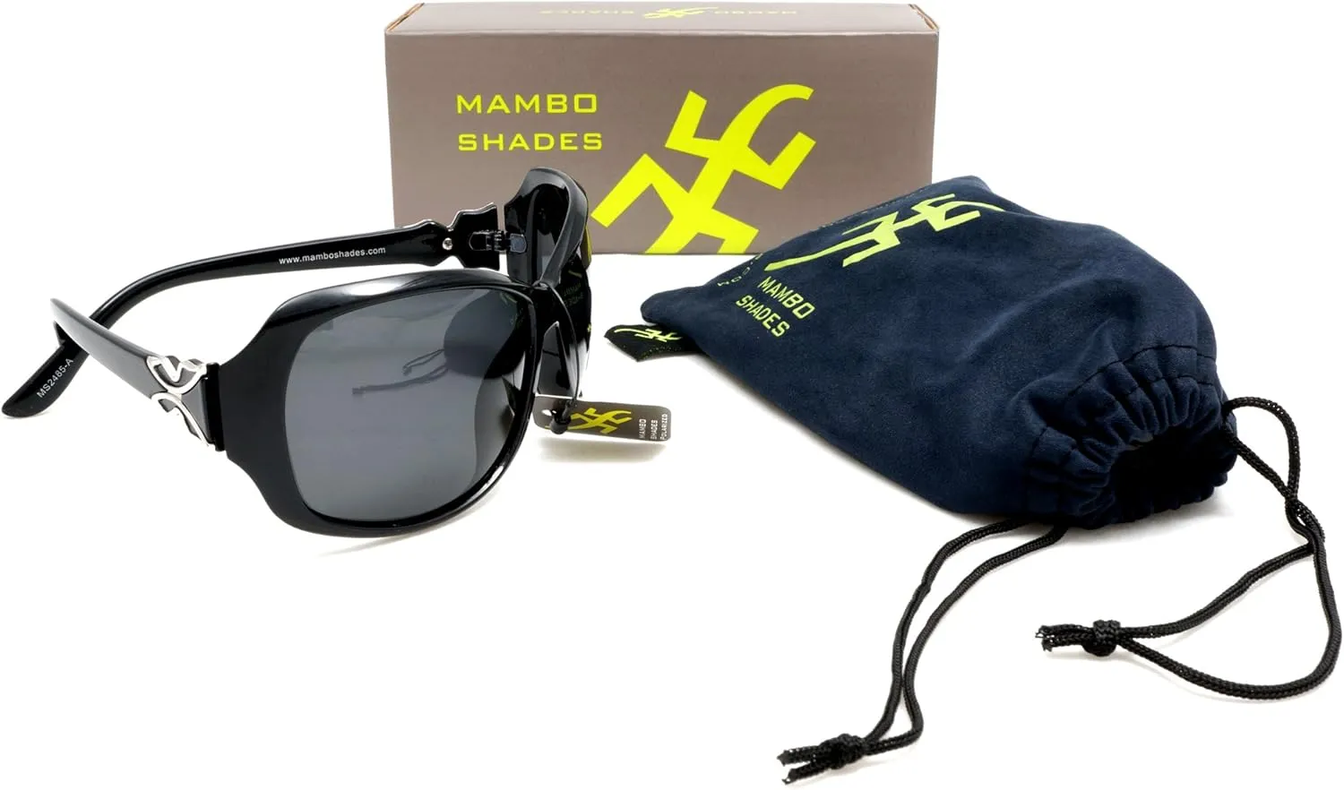 SAMBA SHADES Women's Classic Polarized Fashion Sunglasses - Elizabeth Taylor Untamed Lady