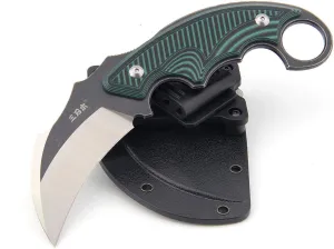 Sanrenmu S635 Outdoor Portable Fixed Blade Claw Knife 14C28N Blade G10 Handle