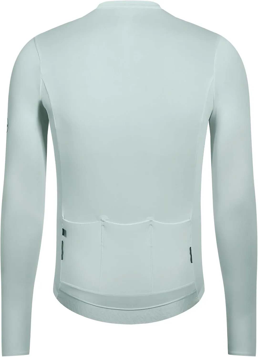 Santic Men's Cycling Jersey Long Sleeve Pro Bicycle Bike Shirt Full Zipper UPF 50  MTB Jersey with Pockets