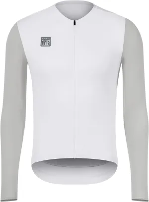 Santic Men's Cycling Jersey Long Sleeve Pro Road Bike Shirt Full Zipper UPF 50  MTB Jersey with Pockets