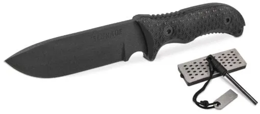 Schrade SCHF36 Frontier Full Tang Drop Point Fixed Blade Knife