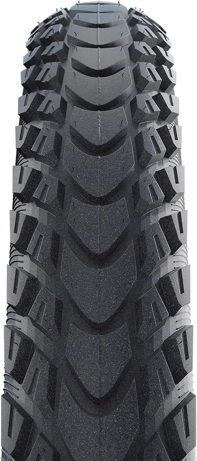 Schwalbe - Marathon Mondial Touring Wire Clincher Bike Tire | Multiple Sizes | Performance Line | Black/Reflective