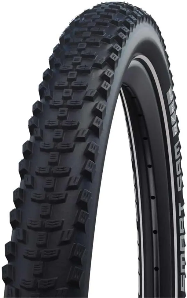 Schwalbe Smart Sam Plus Tire - 29 x 2.1, Clincher, Wire, Black/Reflective, Performance Line, Addix, DoubleDefense,