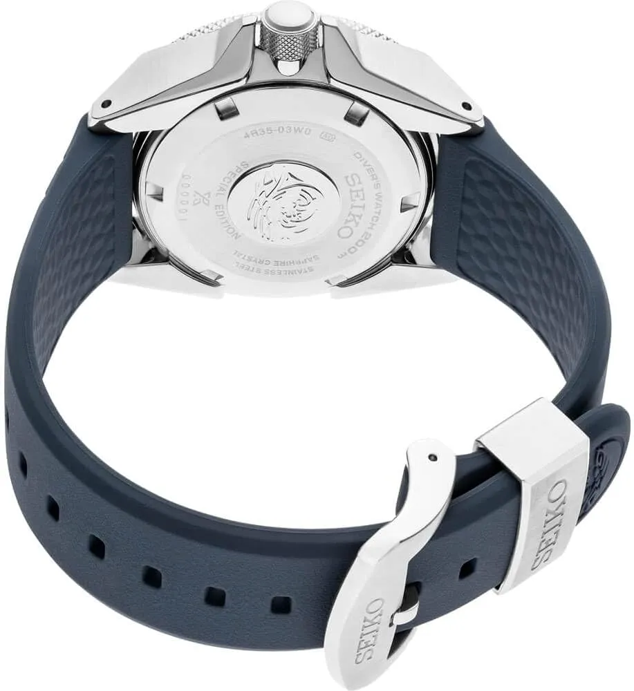 SEIKO SRPG21 Automatic Dive Watch for Men - Prospex Collection - LumiBrite Hands, Magnified Date Calendar - 200M Water Resistant