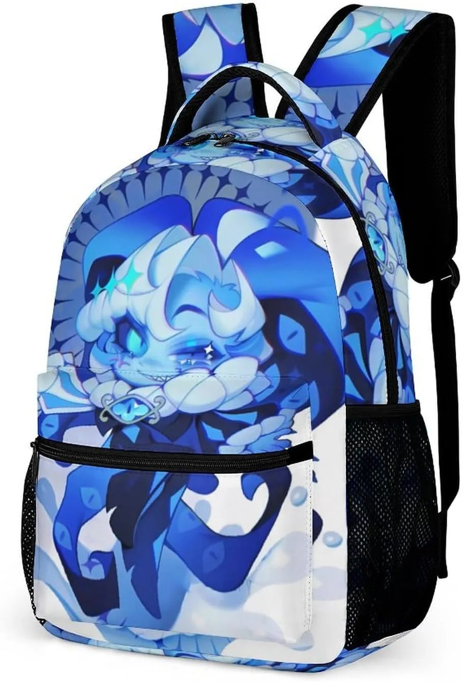 sha_dow Blue milk Backpack Large Capacity Laptop Bags Lightweight Multifunction Daypack for Daily/Work/Sport