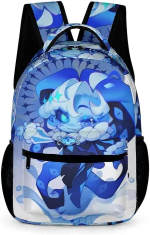 sha_dow Blue milk Backpack Large Capacity Laptop Bags Lightweight Multifunction Daypack for Daily/Work/Sport
