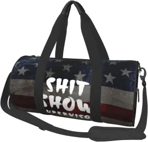 Shit Show Supervisor Duffel Bag Gym Bag Travel Sports Tote Large Foldable Beach Swim Yoga3