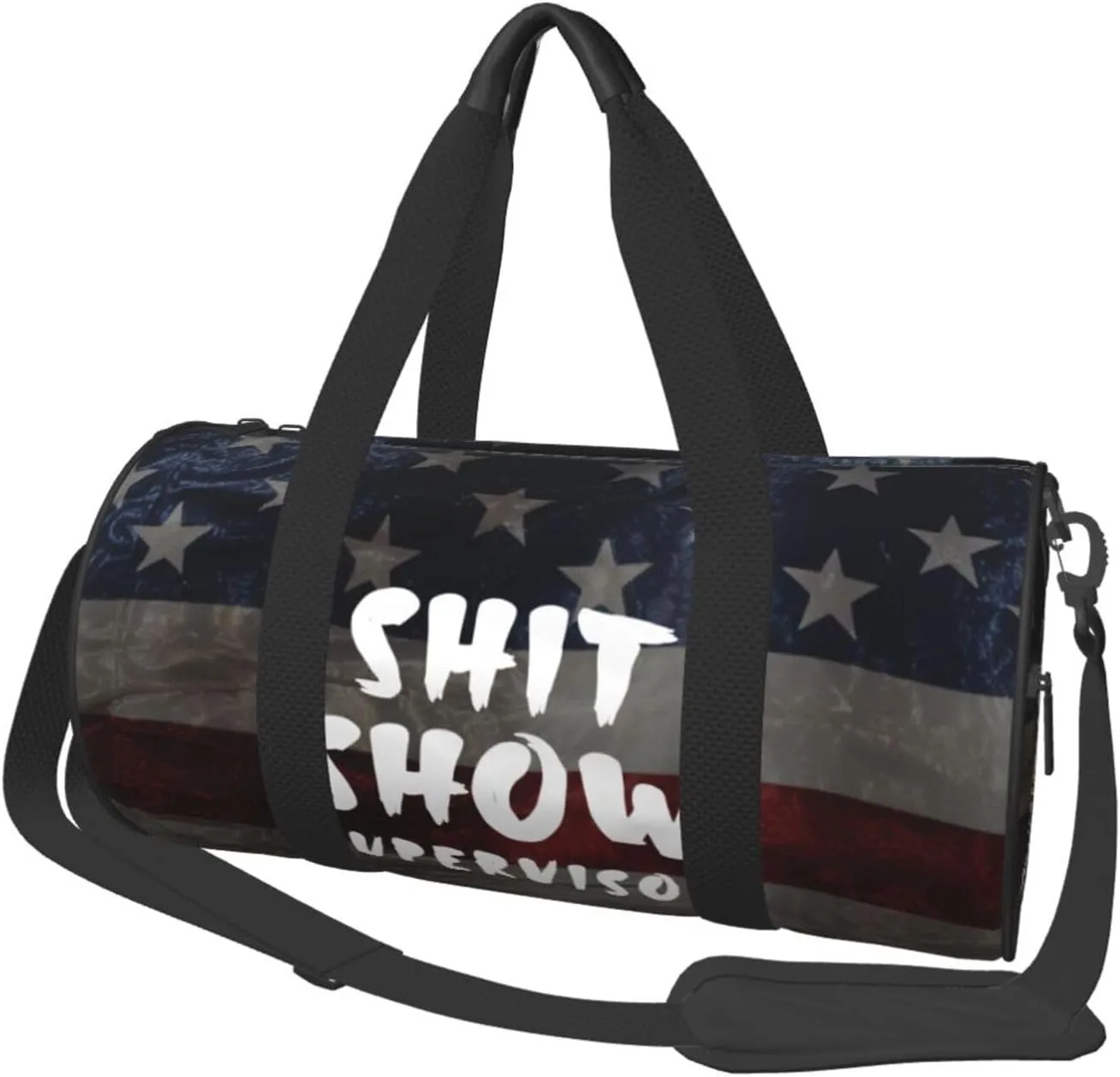 Shit Show Supervisor Duffel Bag Gym Bag Travel Sports Tote Large Foldable Beach Swim Yoga3