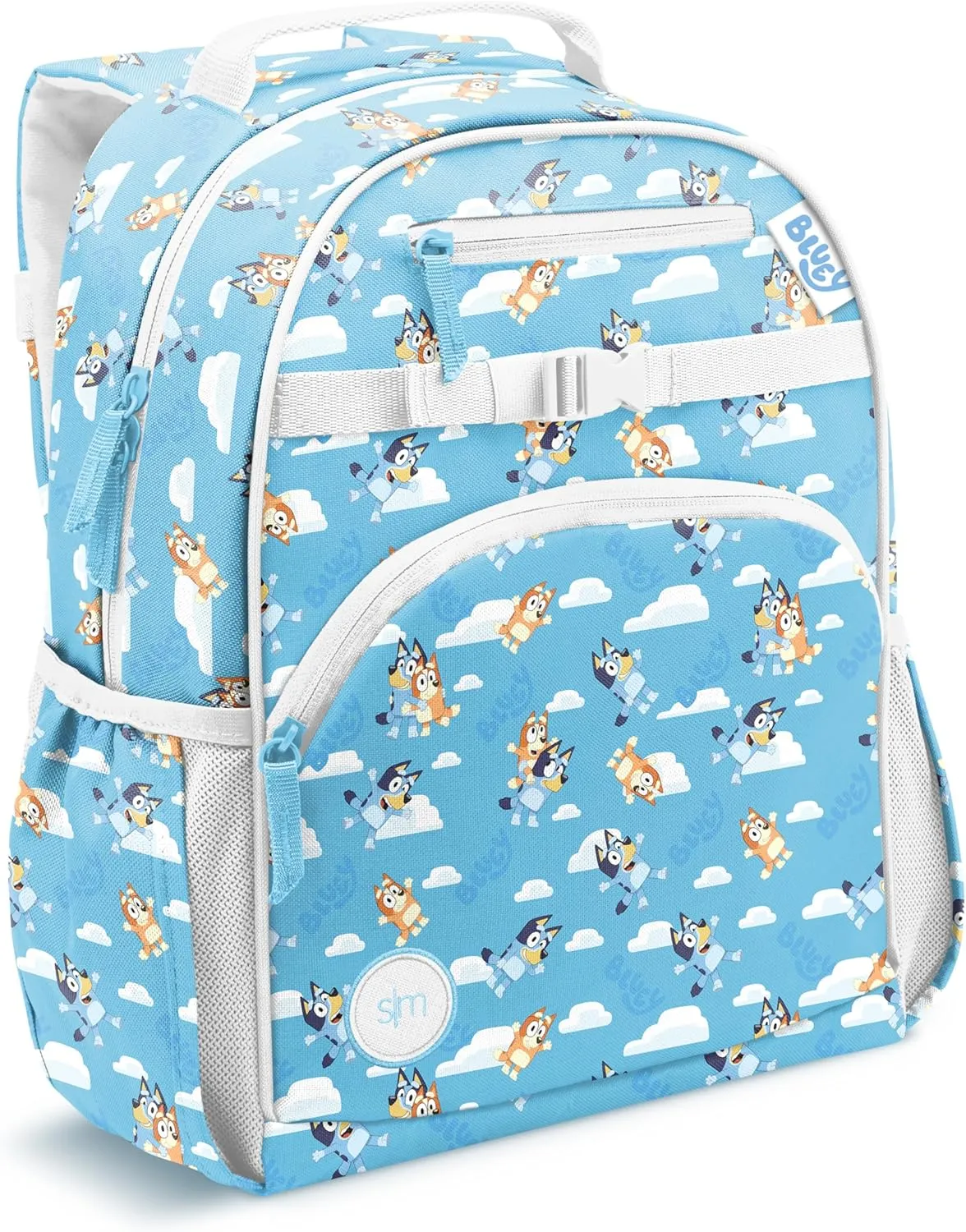 Simple Modern Bluey Toddler Backpack | Lightweight & Stylish | Kids - 15 | Bluey Sky