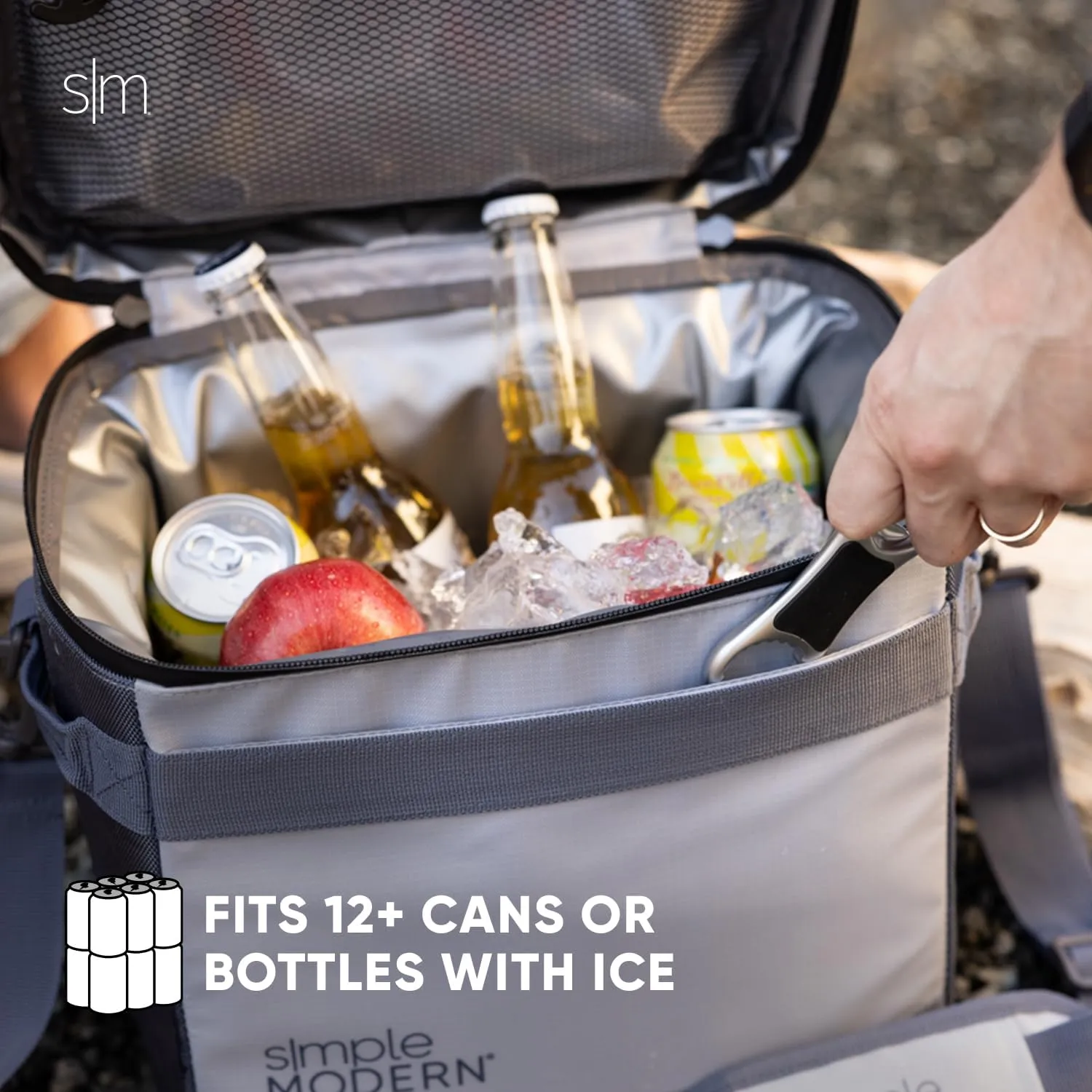 Simple Modern Officially Licensed NFL Green Bay Packers Day Cooler for 12 Cans | Soft Insulated Ice Chest with Carrying Strap & Handle | Lunch Box Travel, Work, Game Day | 11 Liter | Green Bay Packers