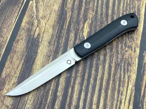 SixLeaf SL-42-G10 Micro Fixed Blade Knife M390 Steel G10 handle Belt Sheath EDC Mini Tool