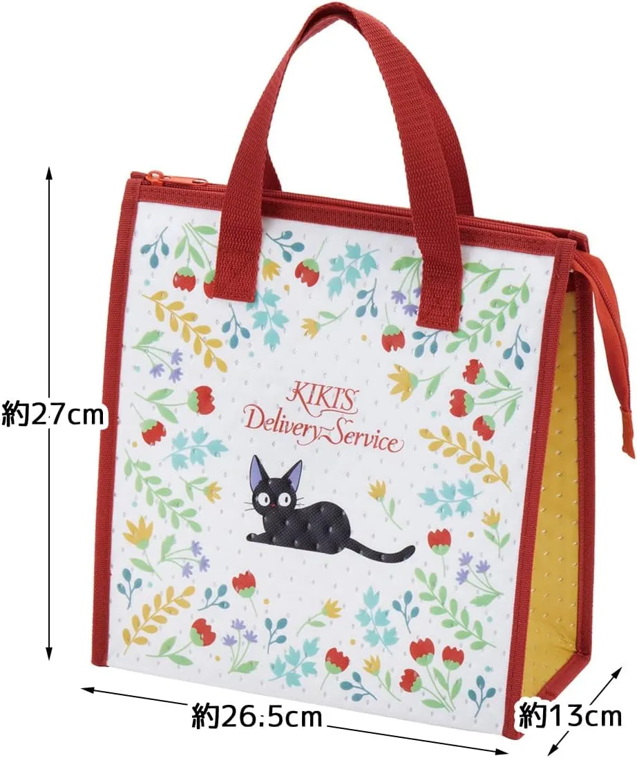 Skater FBC1-A Non-Woven Lunch Bag, Insulated Bag, Kiki's Delivery Service, Botanical Ghibli
