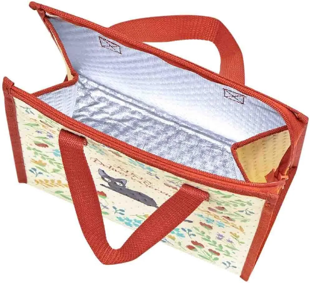 Skater FBC1-A Non-Woven Lunch Bag, Insulated Bag, Kiki's Delivery Service, Botanical Ghibli