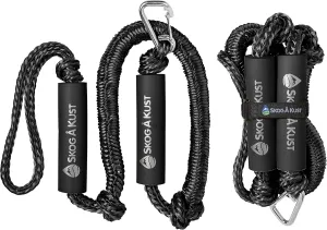 Skog Å Kust Premium PWC Bungee Dock Lines 2-Pack: 4 & 6 Foot Lengths
