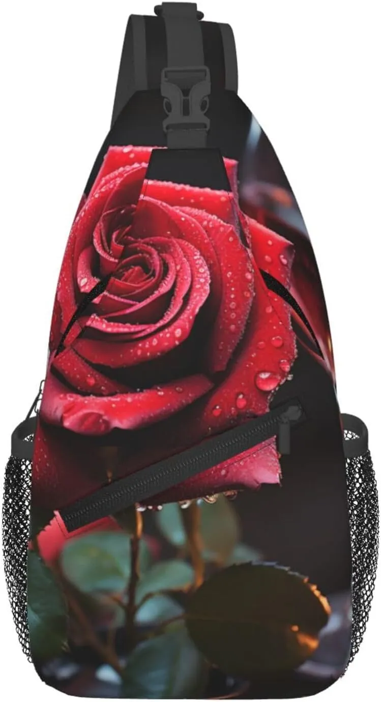 Sling Bag for Women Men Trendy Crossbody Bag Casual Chest Bag Pumpkins Autumn Shoulder Bag for Travel Sport