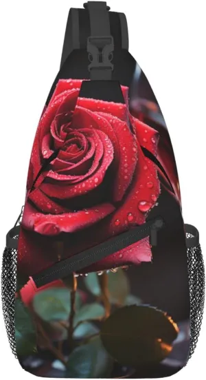 Sling Bag for Women Men Trendy Crossbody Bag Casual Chest Bag Pumpkins Autumn Shoulder Bag for Travel Sport