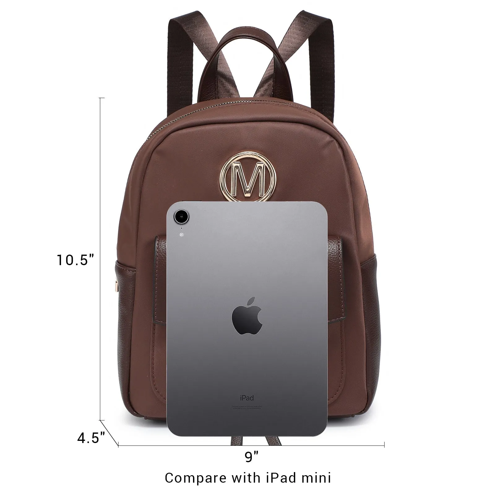 Small Backpack Purse for Women Lightweight Nylon Travel Daypack