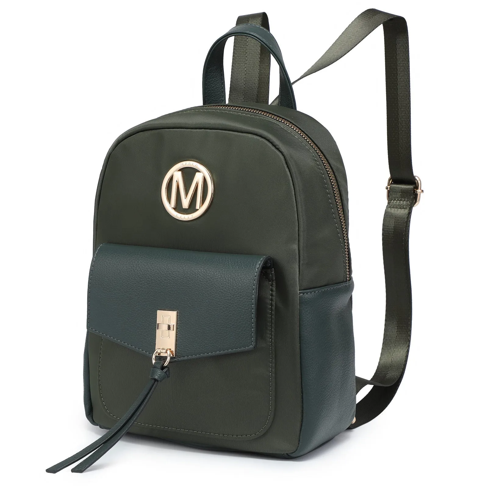 Small Backpack Purse for Women Lightweight Nylon Travel Daypack