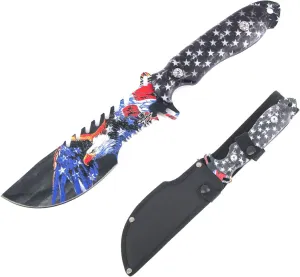 Snake Eye Tactical 12.5 Inches Full-Tang EDC-Hunting, Outdoor-Camping Knife 1871