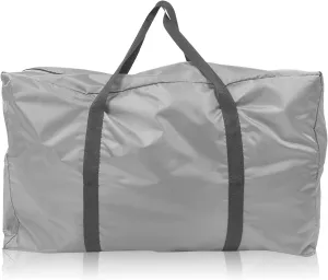 so Large Foldable Storage Carry Handbag, Multifunctional Duffel Bag for Kayak/Boat/Canoeing Sea/Fishing/Rafting/Swimming/Campingt (Gray)(Gray)