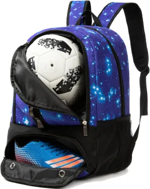 Soccer Bag,Soccer Backpack for Basketball & Volleyball & Football,Sports Bag with Ball Compartment.