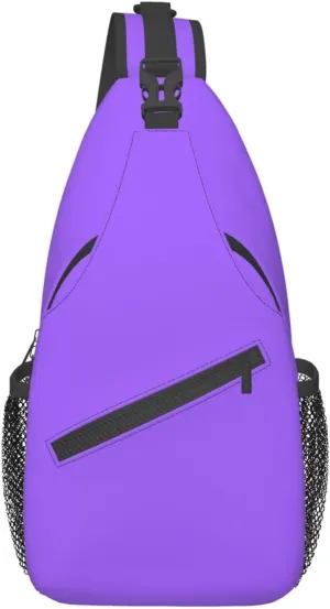 Solid Color Light Purple Pattern Outdoor Hiking Backpack > Suitable For Men And Women Riding Strong And Sturdy High Storage Capacity Daily Travel