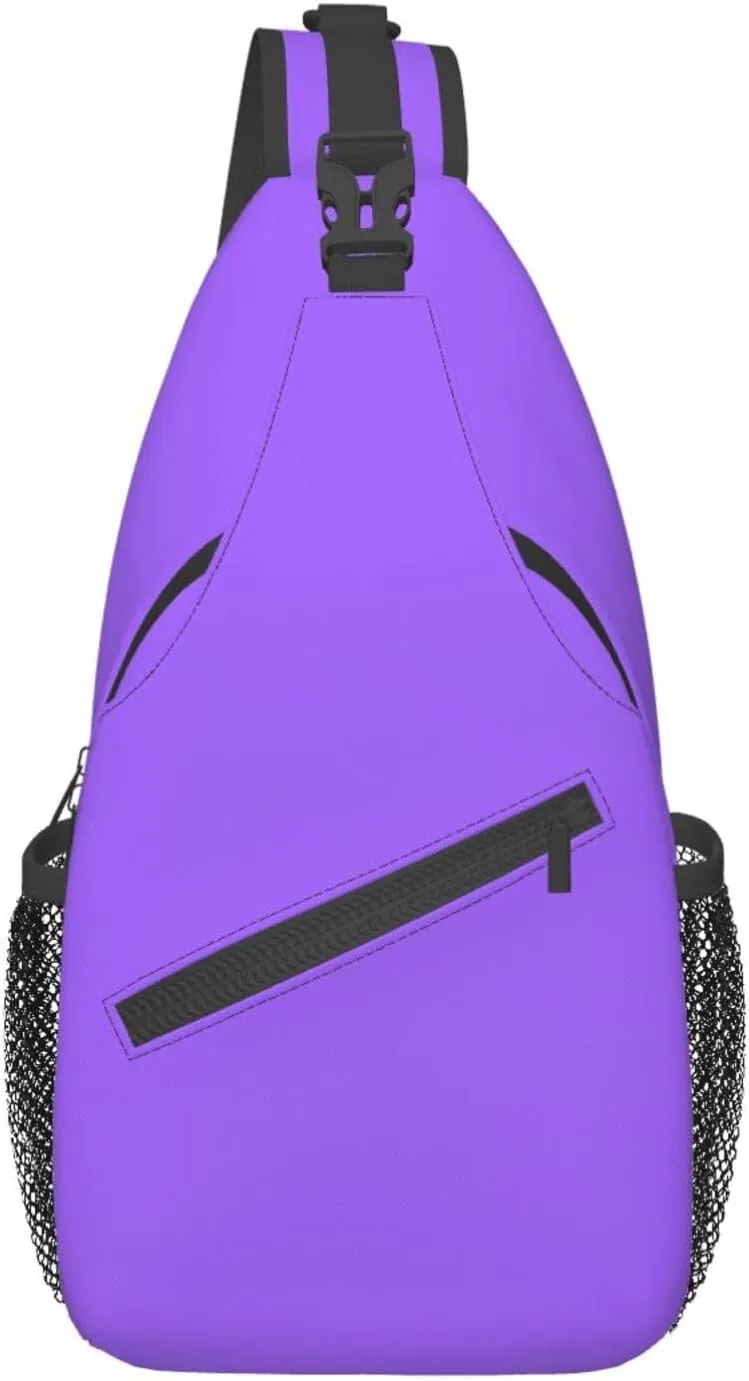 Solid Color Light Purple Pattern Outdoor Hiking Backpack > Suitable For Men And Women Riding Strong And Sturdy High Storage Capacity Daily Travel