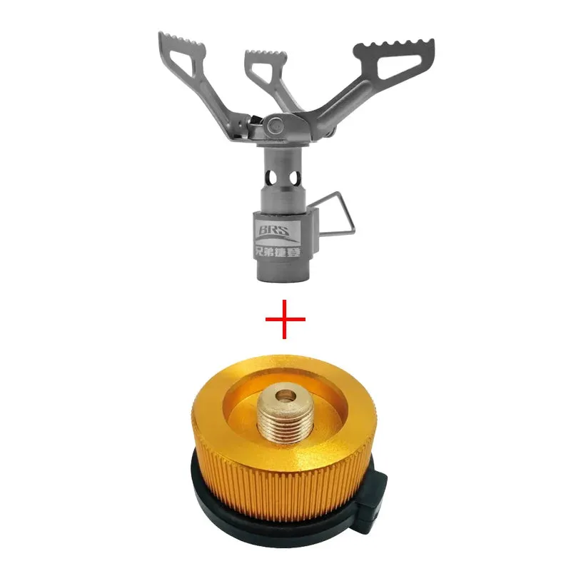 Solo Titanium Camping Gas Stove - Lightweight Mini Gas Cooker for Camping and Hiking
