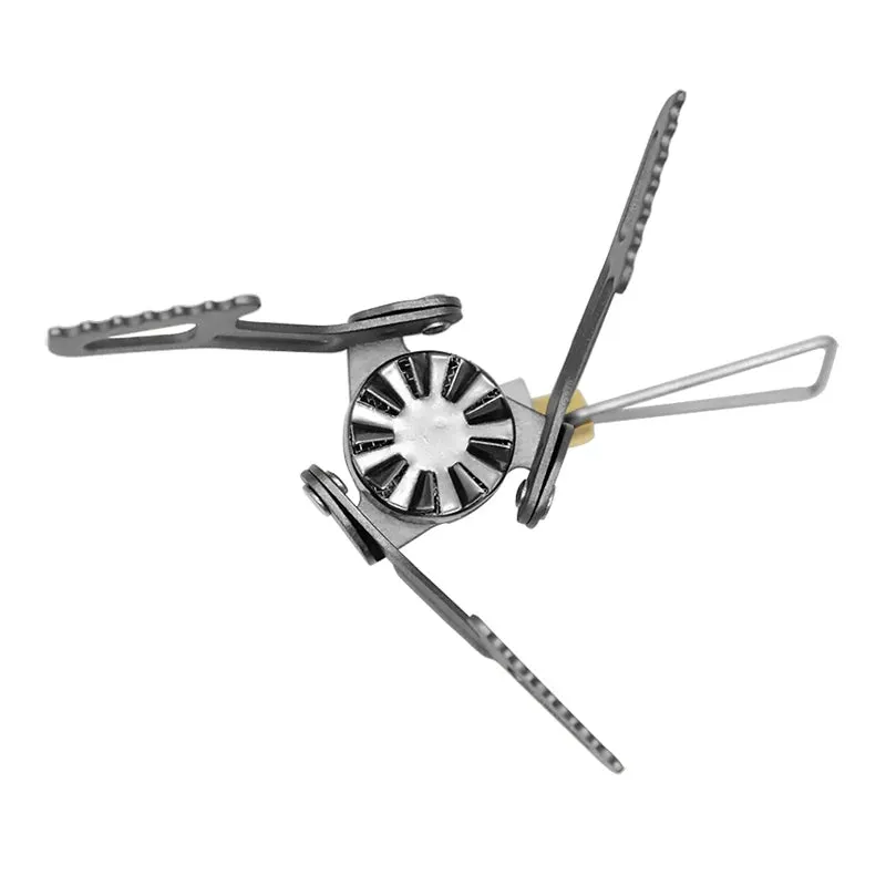 Solo Titanium Camping Gas Stove - Lightweight Mini Gas Cooker for Camping and Hiking